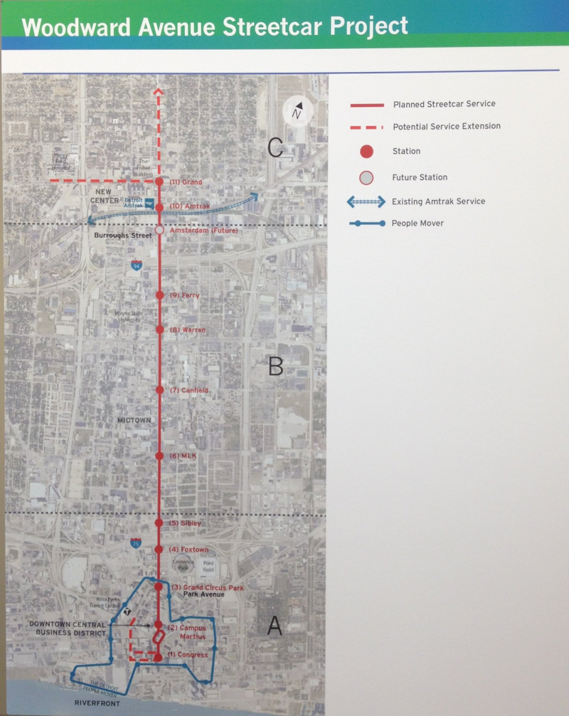 Illustration for article titled Renderings Are Boring: A Pictorial Of The Woodward Streetcar Line